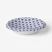 ラバンダーバンチハーブパープルフラワーガーデン ペーパーボウル (傾斜あり)