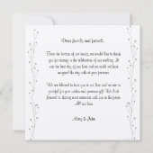 ラバンダーフローラスクリプトラブハート結婚ズ (裏面)