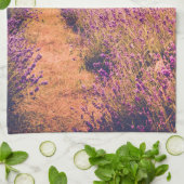 ラバンダー キッチンタオル (折り畳み)