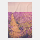 ラバンダー キッチンタオル (縦)