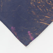 ラバンダー フリースブランケット (角)