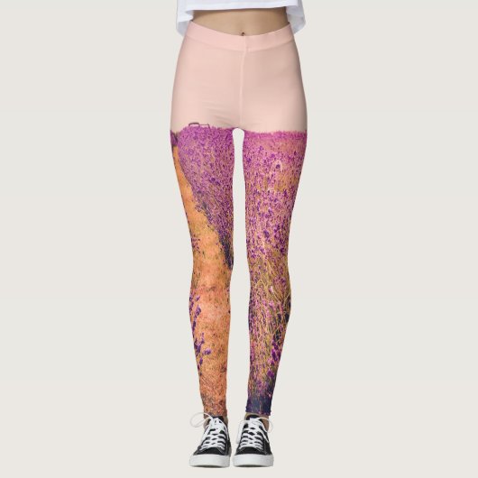 ラバンダー レギンス (正面)