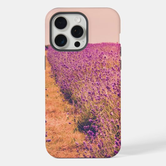 ラバンダー iPhoneケース (裏面)