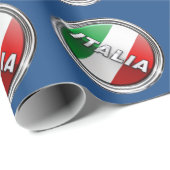 ラバンディエライタリアン国旗 ラッピングペーパー (ロールコーナー)