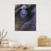 ラバンデインスピレーション ポスター (キッチン)