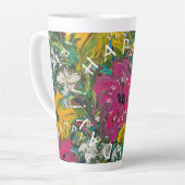 ラバンヤ誕生日 カフェラテマグ (左アングル)