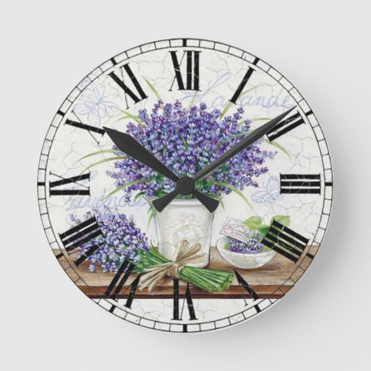 ラバン ラウンド壁時計 (正面)