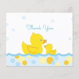 ラバーアヒル赤ちゃんシャワーありがとう