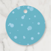 ラバーアヒル赤ちゃんシャワ男女兼用ー フェイバータグ (裏面)