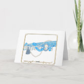 ラバーキスをするズアットサンセットオンビーチ カード (裏面)