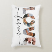 ラバーギフト写真コラージュ新年アクセント アクセントクッション (正面(垂直))
