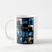 ラバーギフト映画ドラマ熱映画ギフト花婿介添人 コーヒーマグカップ (左)