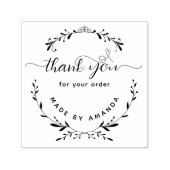 ラバースタンプのご注文に感謝 セルフインキングスタンプ (デザイン)