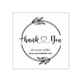 ラバースタンプのご注文に感謝 ラバースタンプ (インプリント)