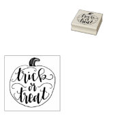 ラバースタンプのトリックまたは処理 ラバースタンプ (押印)