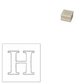 ラバースタンプをステッチするアルファベット ラバースタンプ (押印)