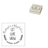 ラバースタンプを愛素朴で成長させる ラバースタンプ (押印)