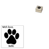 ラバースタンプを貼り付け、愛を込めて ラバースタンプ (押印)