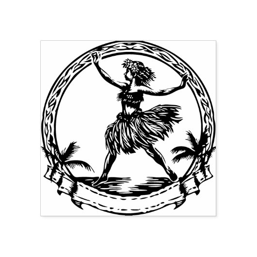 ラバースタンプハワイアン ラバースタンプ (インプリント)