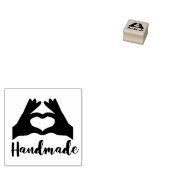 ラバースタンプ手作りハート手 ラバースタンプ (押印)