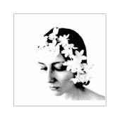 ラバースタンプ – フラワーガール写真 (インプリント)