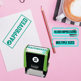 ラバースタンプ – 承認済み セルフインキングスタンプ