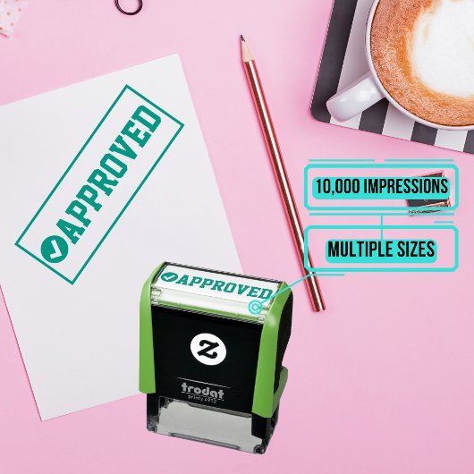 ラバースタンプ – 承認済み セルフインキングスタンプ