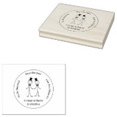 ラバースタンプ – 日付の保存ゲイ (押印)