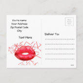 ラバーズキスバレンタインデー シーズンポストカード (裏面)