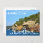 ラバーズコーブピクチャードロック ポストカード (正面/裏面)