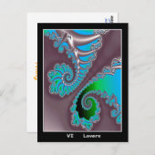 ラバーズタロットカード ポストカード (正面/裏面)