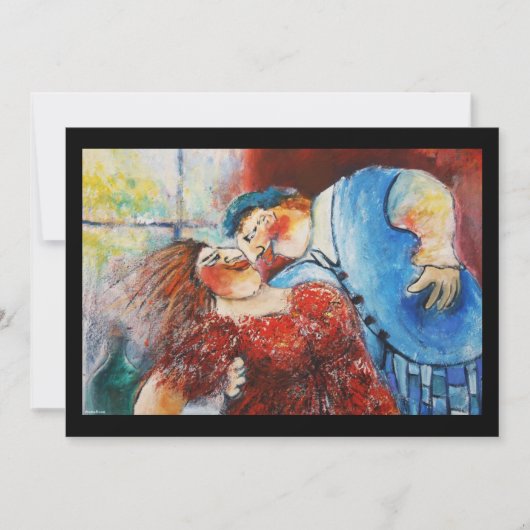 ラバーズダンス招待状 招待状 (正面)