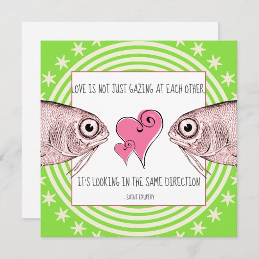 ラバーズ注視ユニークサンテグジュペリ引用文 シーズンカード (正面/裏面)