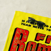 ラバーズ海ロマンスヴィンテージ漫画 ビーチタオル (インサイチュ)