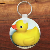 ラバーダッキーかわいいキッズ玩具 キーホルダー (正面)