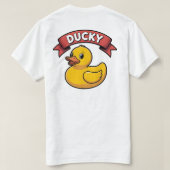 ラバーダッキーのTシャツ Tシャツ (デザイン裏面)