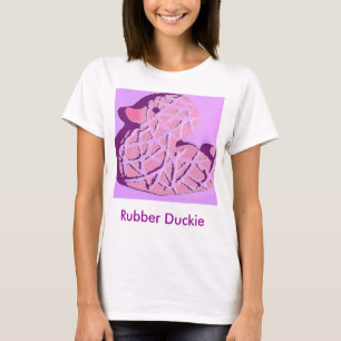 ラバーダッキーアポップ・アートのート Tシャツ