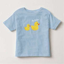 ラバーダッキー(アヒルちゃん)ビッグシスター幼児Tシャツ トドラーTシャツ