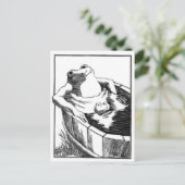 ラバーダッキー ポストカード (スタンド正面)