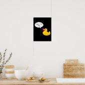 ラバーダックのデバッグ ポスター (キッチン)