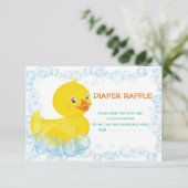 ラバーダックのラッフルカード (スタンド正面)