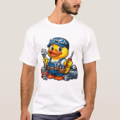 ラバーダックの整備士 Tシャツ (正面)