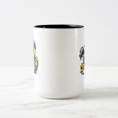 ラバーダックの清掃員 ツートーンマグカップ (中央)