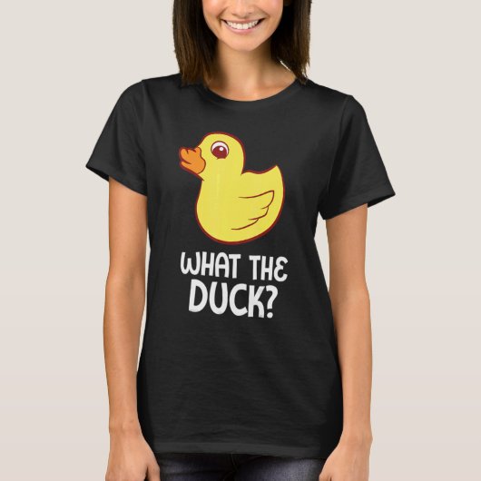 ラバーダックアヒル Tシャツ (正面)