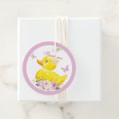 ラバーダックガールメッセージカード フェイバータグ (インサイチュ)