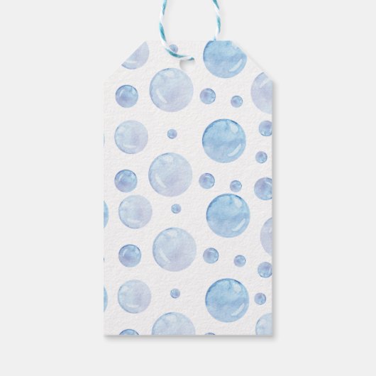 ラバーダックガール誕生日サンキューユーラベル ギフトタグ (裏面)