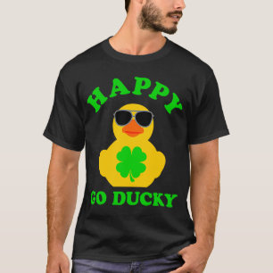 ラバーダックサングラスハッピーゴーダッキー(アヒルちゃん)プンサンパトリ Tシャツ