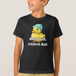ラバーダックシャクールツユニーク最高のおもしろいスタイリッシュKid Tシャツ