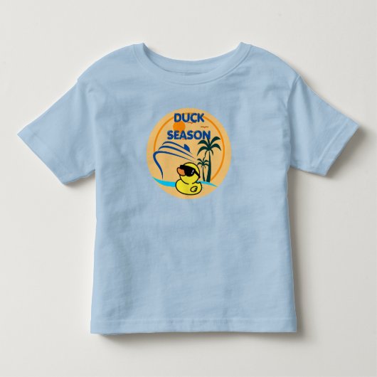 ラバーダックシーズン トドラーTシャツ (正面)