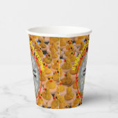 ラバーダックスパーソナライズされたフォトバースデーパーティー 紙コップ (右)